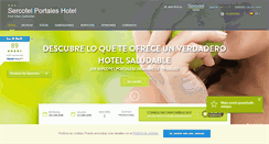 Desktop Screenshot of hotelsercotelportales.com